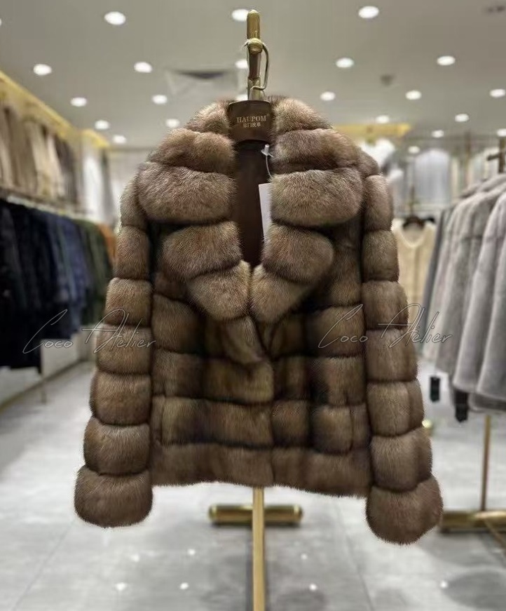 러시안 소볼 세이블 자켓