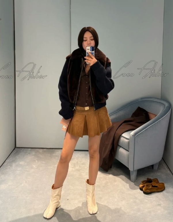 Miumiu 미우미우 퍼 자켓