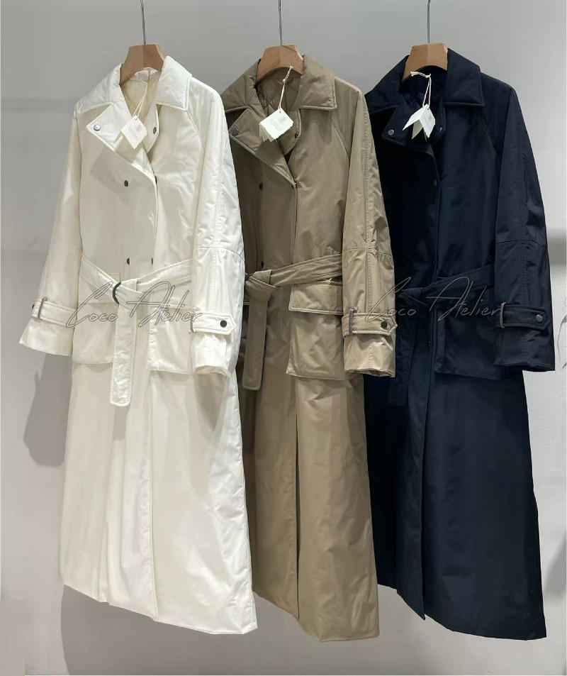 BC 브루넬로 쿠치넬리 트렌치 패딩