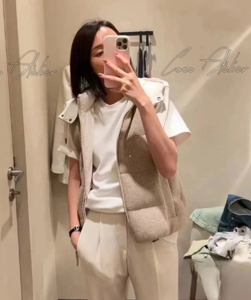 BC 브루넬로 쿠치넬리 패딩 조끼 (+2color)