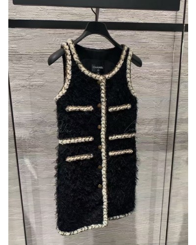 CHANEL 샤넬 트위드 베스트