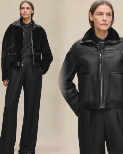 HERMES 에르메스 무스탕