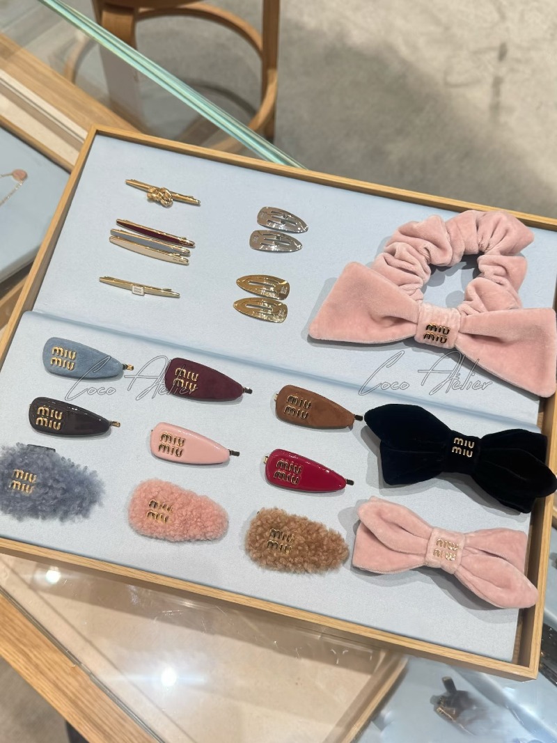 Miumiu 미우미우 밴드&헤어핀 (2type)