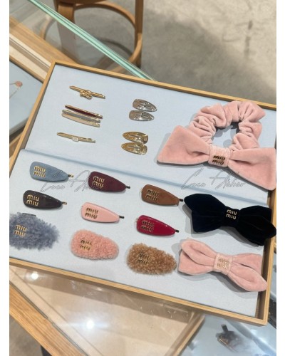 Miumiu 미우미우 밴드&헤어핀 (2type)