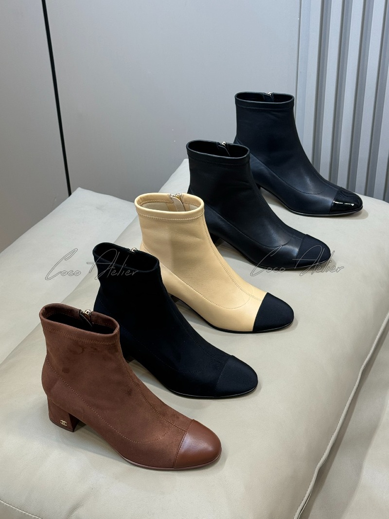 CHANEL 샤넬 앵클 부츠