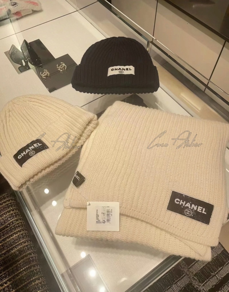 CHANEL 샤넬 비니&머플러