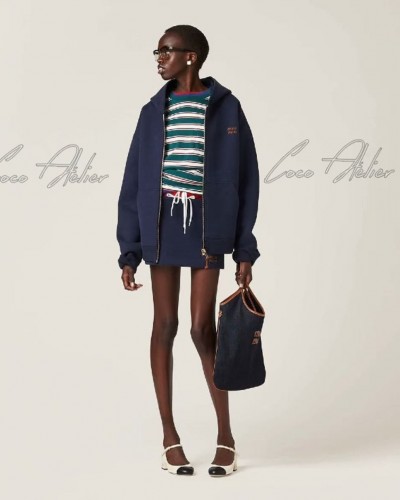 Miumiu 미우미우 후드 집업 (+2color)