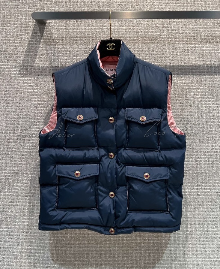 CHANEL 샤넬 패딩 조끼