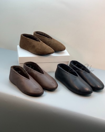 THE ROW 더로우 퍼 플랫 (+3color)