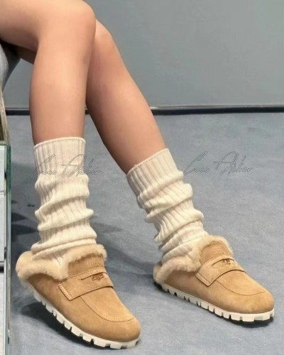 Miumiu 미우미우 시어링 뮬