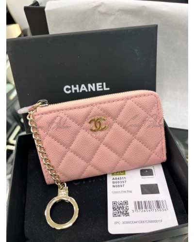 CHANEL 샤넬 카드지갑 키링(+4color)