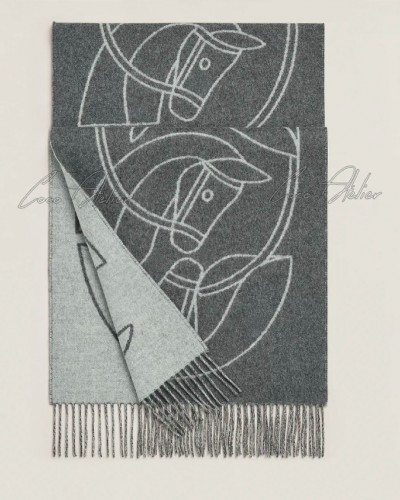 HERMES 에르메스 리버시블 머플러(+4color)