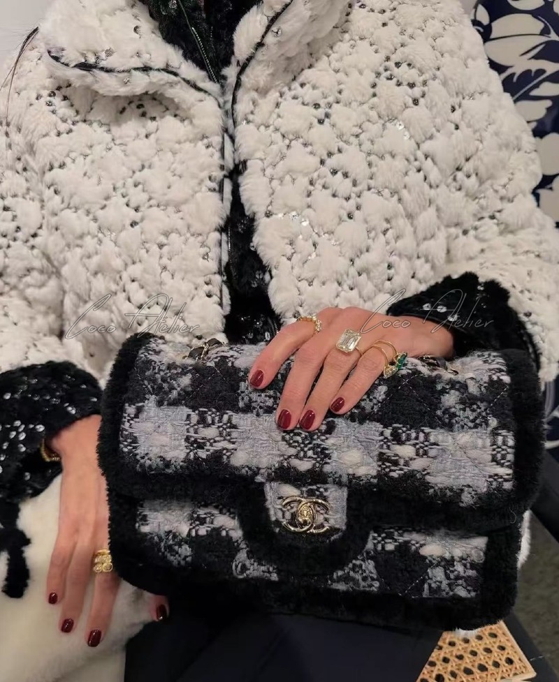 CHANEL 샤넬 코코네쥬 트위드 플랩백(+3color)