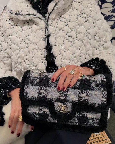 CHANEL 샤넬 코코네쥬 트위드 플랩백(+3color)