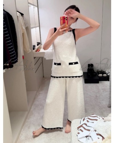 CHANEL 샤넬 롱 나시탑