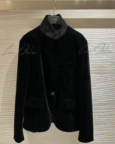 Dior 디올 벨벳 블레이저