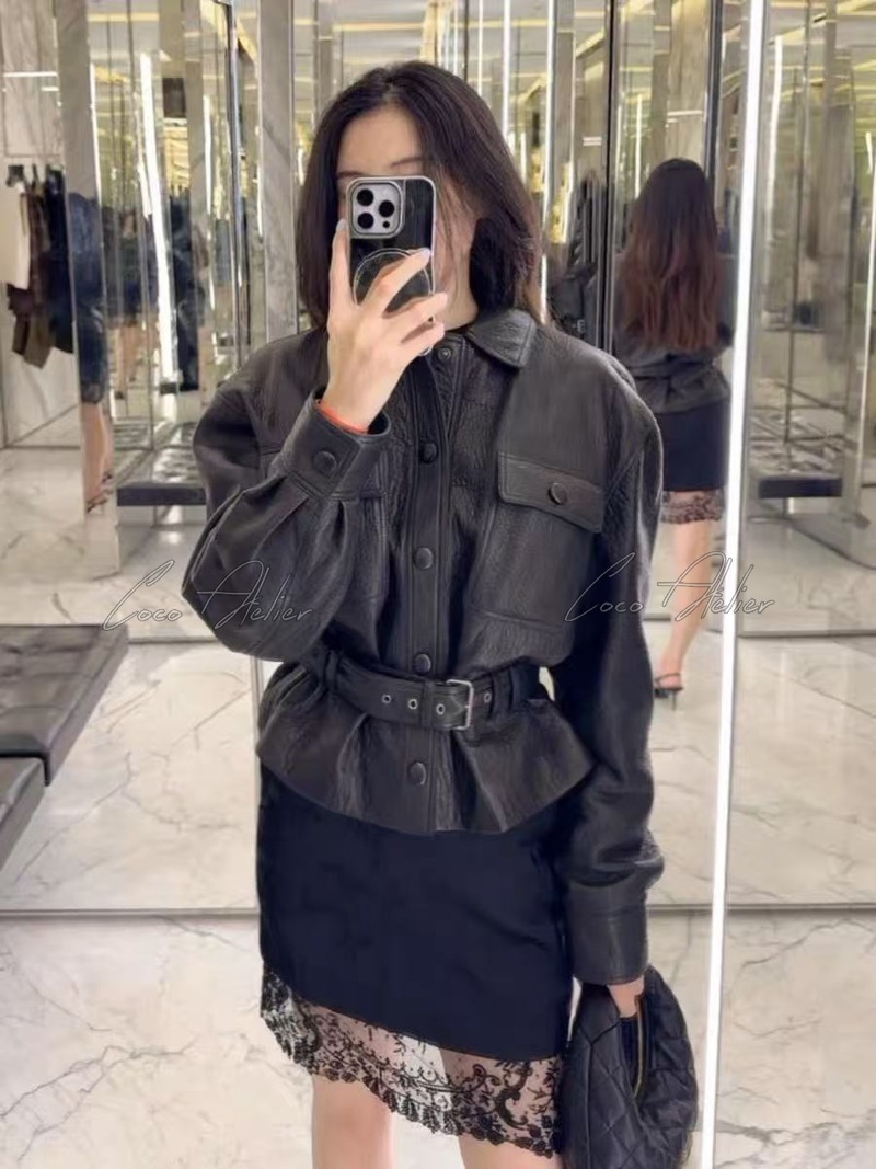 Saint Laurent 생로랑 가죽 자켓 (+2color)