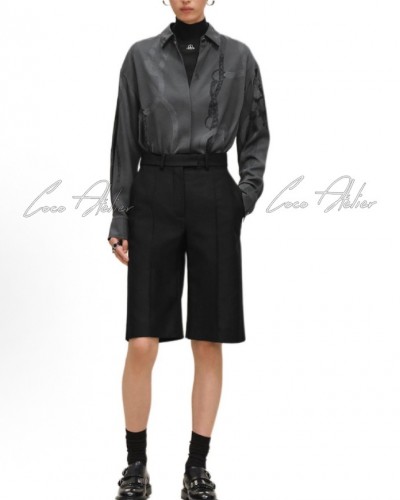 Hermes 에르메스 실크 블라우스