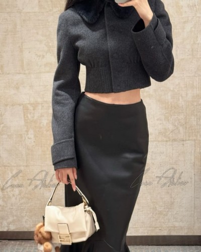 Fendi 펜디 밍크 퍼 자켓