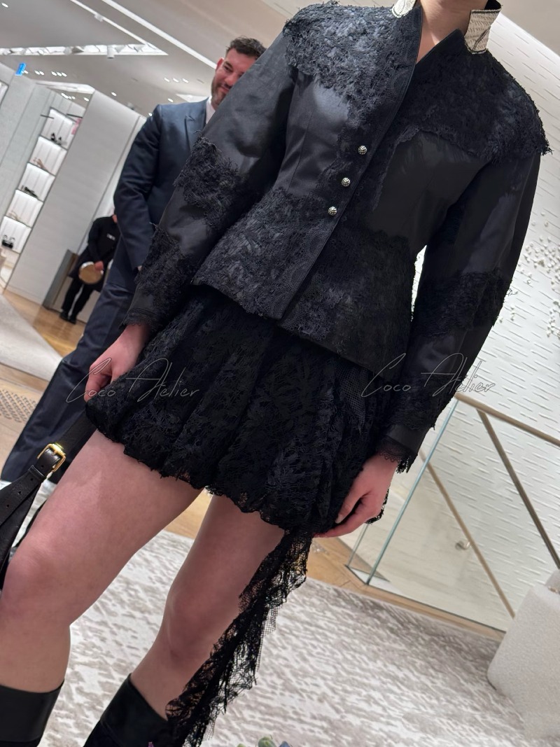 Dior 디올 레이스 블레이저 자켓