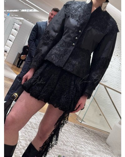 Dior 디올 레이스 블레이저 자켓