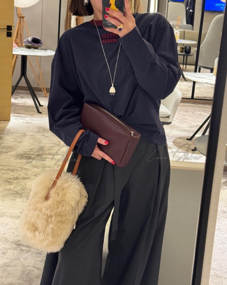 Over long-sleeved T-shirt