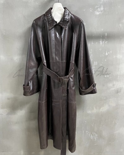 26ss Leather long Jacket(+4color)