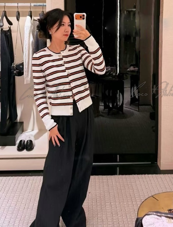 26ss Stripe Cotton Cardigan(+2color)