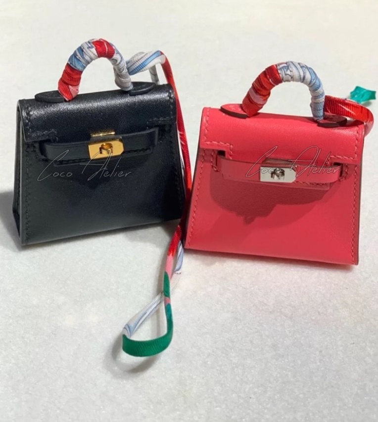 mini kelly Twily bagcham(+hand made)