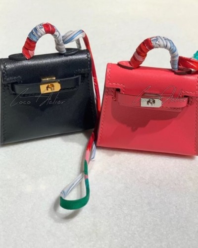 mini kelly Twily bagcham(+hand made)