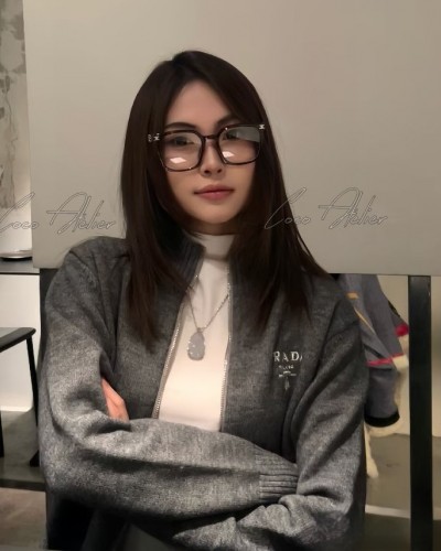 Gray knitwear zip-up unisex