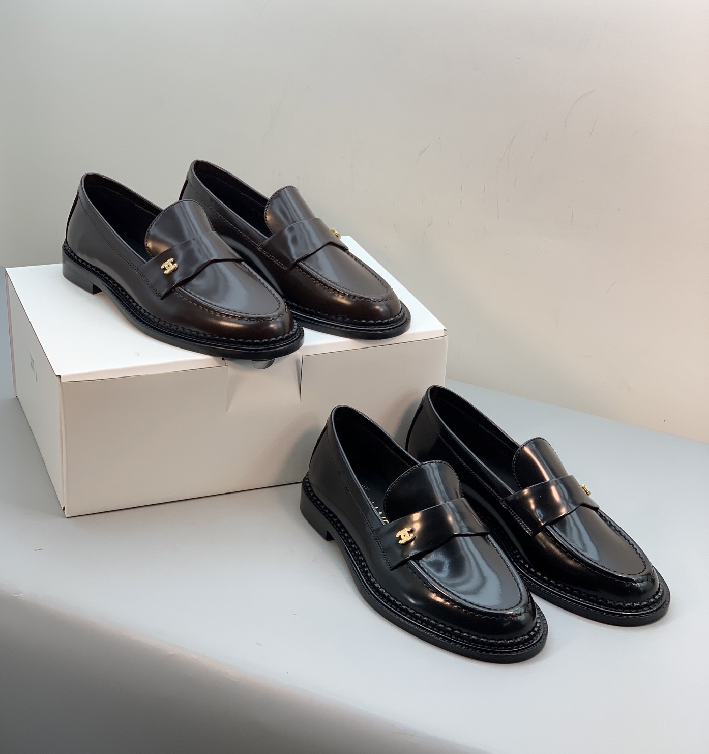 26 CC Leather Loafer (+2Color)