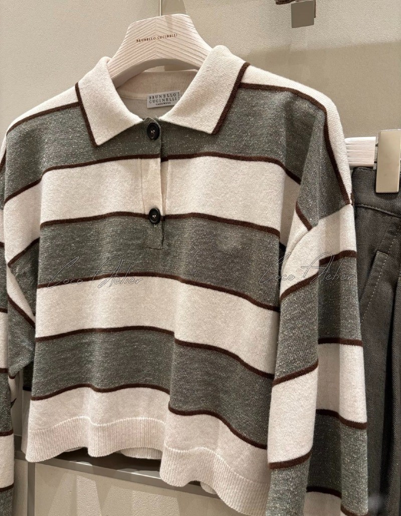 BC Stripe pk shirt