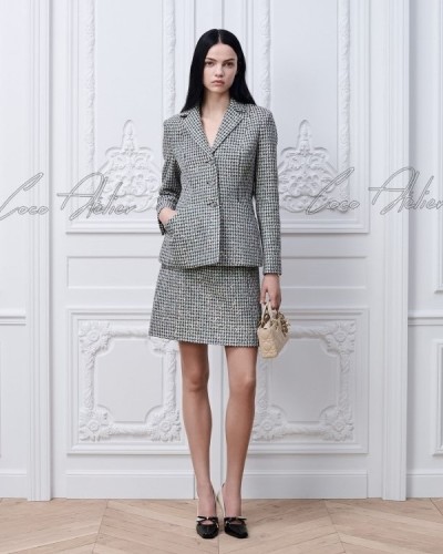 hound checkered skirt