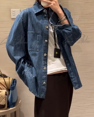 jennie denim Shirt