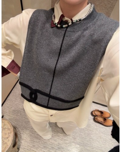 cc cashmere vest