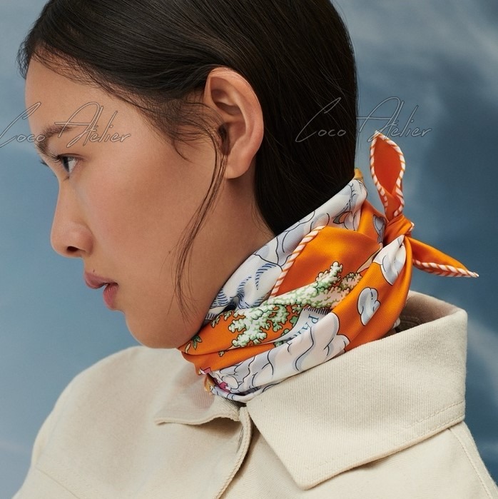 Silk Scarf(+2color)