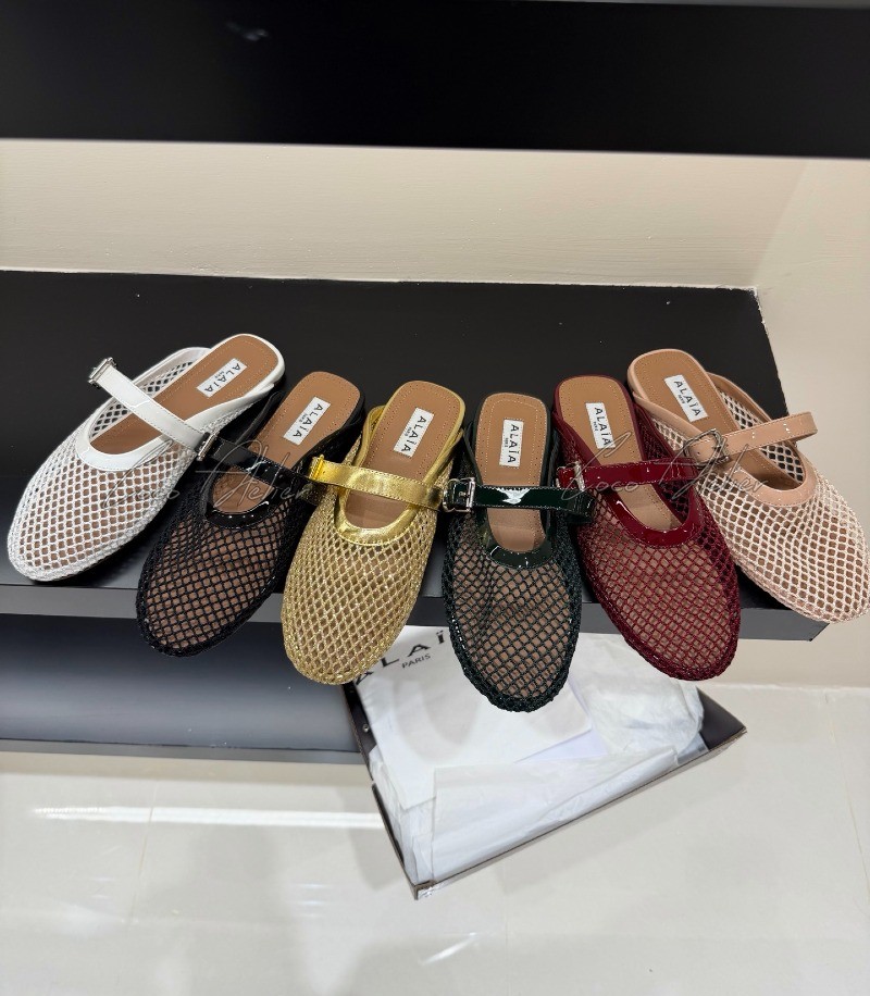 Alaia mesh mule