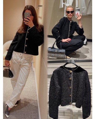 cc boucle Cardigan