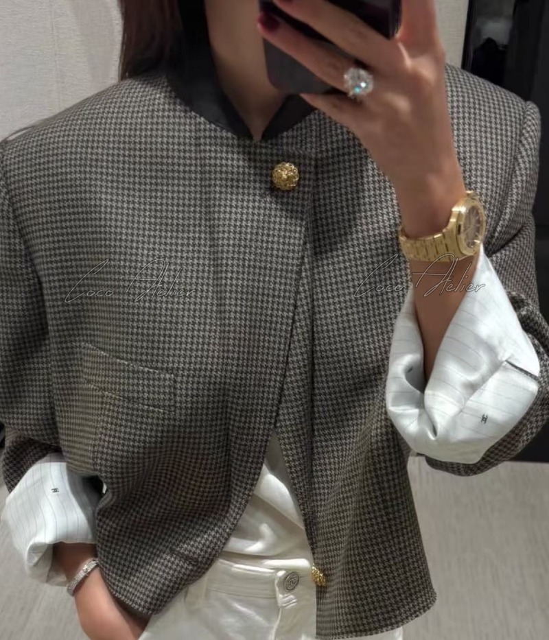jennie cropped jacket