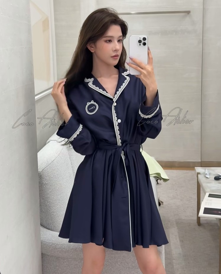 Silk robe OPS