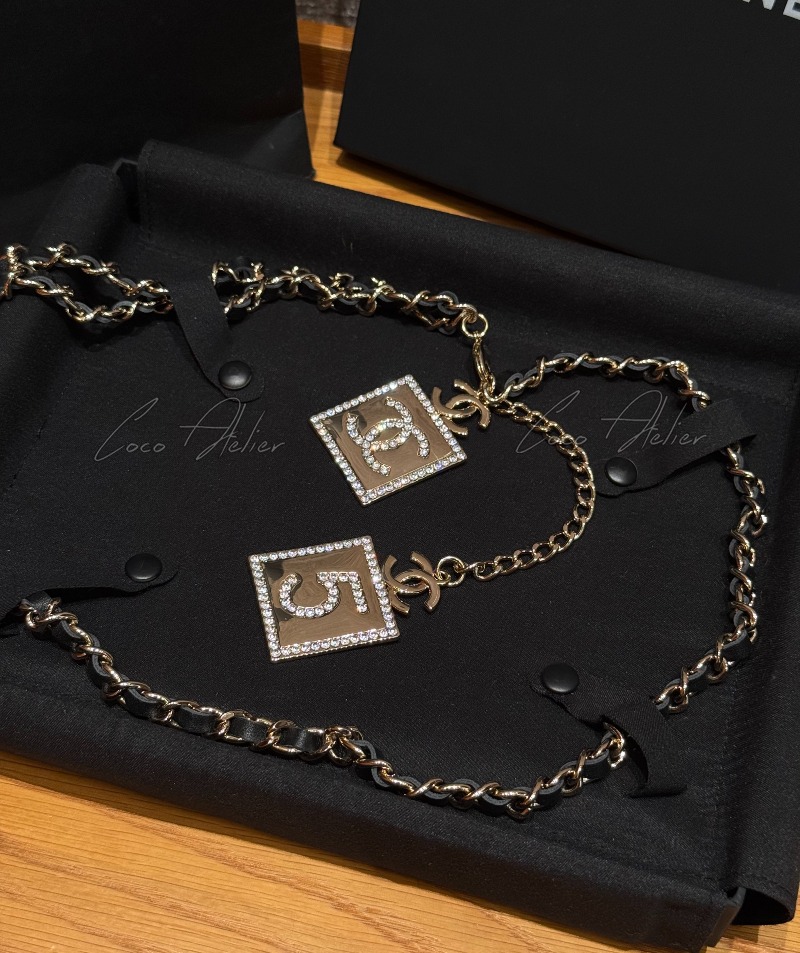 Double chain belt(+2color)