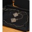 Double chain belt(+2color)