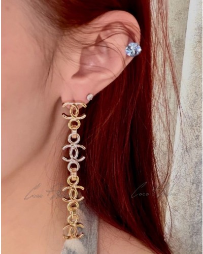 CC Chain Earrings