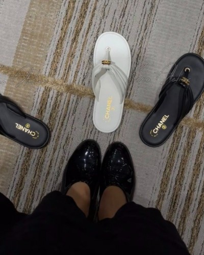 cc flip-flop sandals(+6color)