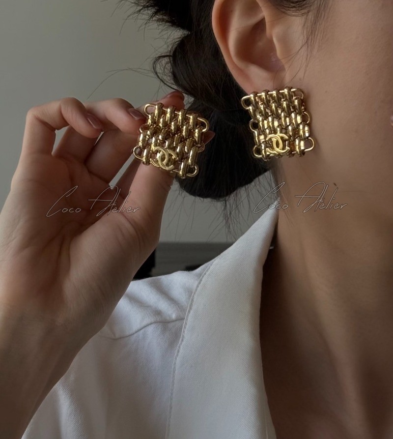 cc square earring