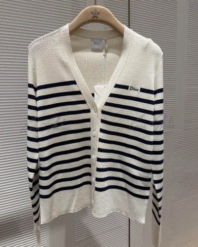 CD striped Cardigan