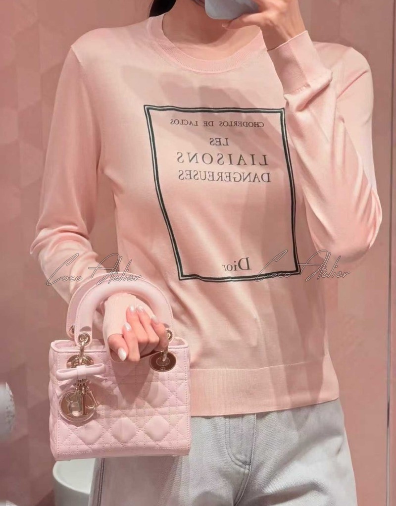 26ss Pink knitwear