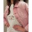 Pink Denim Jacket