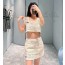 knit Top & Skirt